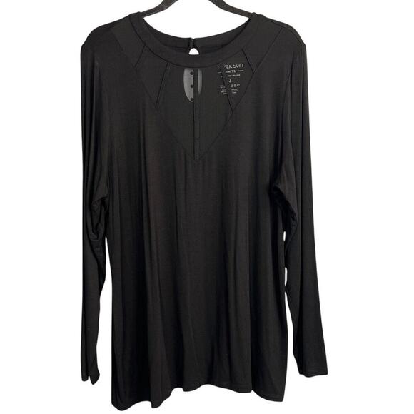 Torrid Mesh Insert Super Soft Knits Long Sleeve Size 2 - Picture 1 of 7